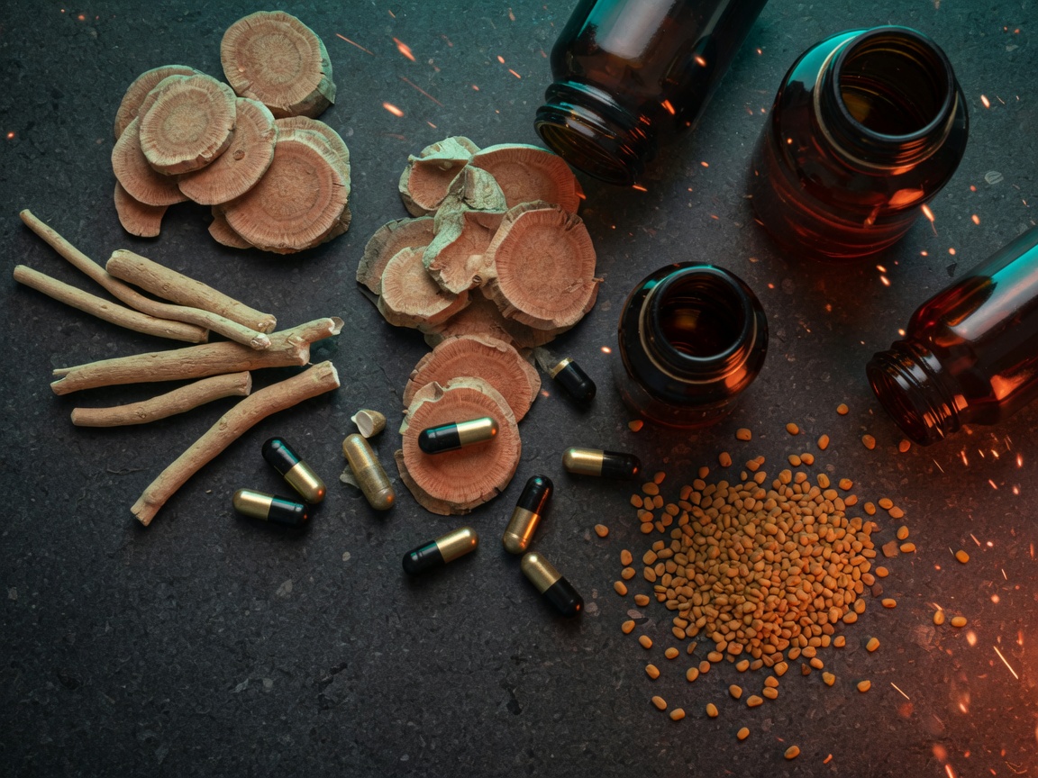 VitalForge botanicals and capsules
